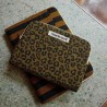 Housse Ipad Anouk - Graou olive - Rose in april