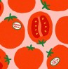 Eventail motif tomates, Léger, pratique et idéal pour cet été