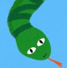 Éventail motif Snake I Léger, pratique et idéal pour cet été