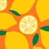 Éventail motif citrons I Léger, pratique et idéal pour cet été