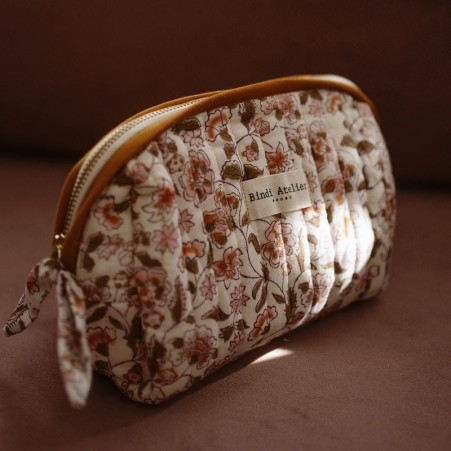 Trousse de toilette  Edel ambre - Bindi Atelier I Élégante et pratique