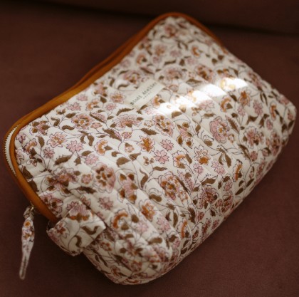 Trousse de toilette  Edel ambre - Bindi Atelier I Élégante et pratique