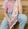 Petit foulard - Folk Story Petale I Bindi Atelier