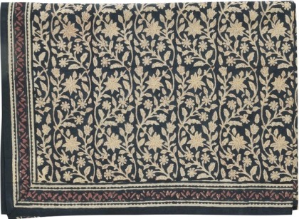 Nappe Goa indigo - Bonheur du jour
