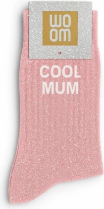 Chaussettes à Paillettes - Cool mum Rose