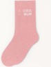 Chaussettes à Paillettes Roses - "Cool mum"