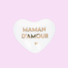 Coeur en céramique - Maman