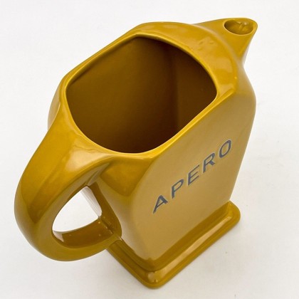 Pichet en céramique - Apéro - Jaune moutarde