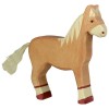 Figurine en bois - Cheval debout