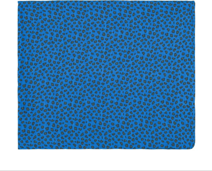 Paréo Louisa - Greek blue mini léopard