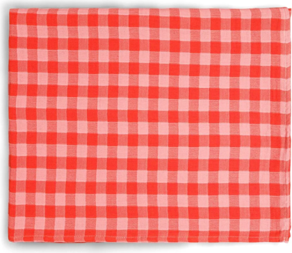 Pareo louisa - Vichy rouge/ rose