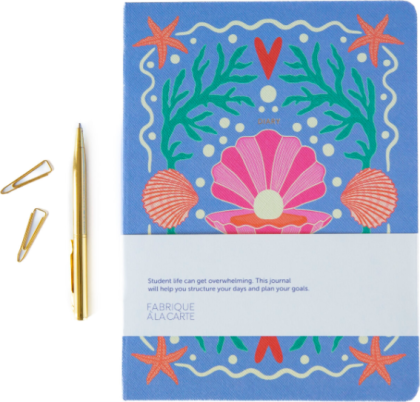 Agenda soleil Coquille lavande - A-Journal Stationery
