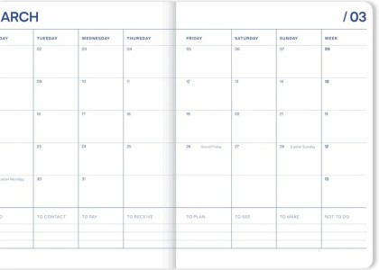 Agenda scolaire Fabrique 2026-2027 Sun Orange - Sous les Étoiles Exactement
