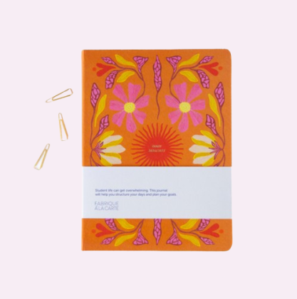 Agenda scolaire - Orange Soleil