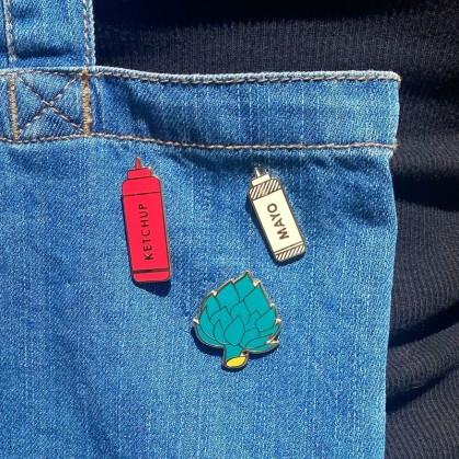 Pins papa - Ketchup & Mayo