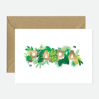 Carte - Papa plantes - All the ways to say