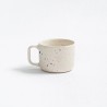 Tasse 60ml - Blanc moucheté - Egg back home