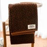Serviette de bain motif léopard 100 % coton – Mon Petit Léon