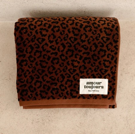 Serviette de bain - Leopard - Mon petit léon