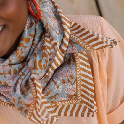 Foulard Murray ciel - Bellemme