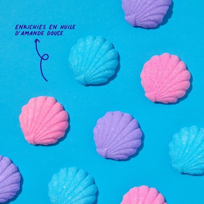 Bombes de bain - Coquillages - Nailmatic