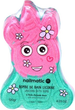 Bombe de bain licorne pour enfant - Nailmatic