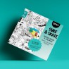 Poster à colorier - Surf & Skate - Omy