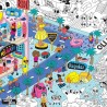 Poster géant à colorier Surf & Skate – OMY