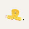 Pince à cheveux - Crayon jaune