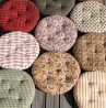 Coussin d'assise rond imprimé 45 cm – Madam Stoltz