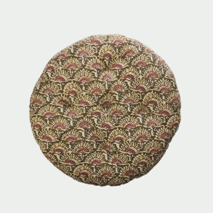 Coussin de chaise - Motif kaki Madam Stoltz