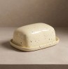 Beurrier en céramique - Jaune - Egg bak home