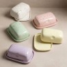 Beurrier Party - Egg back home - Coloris Blanc- Fabrication artisanale