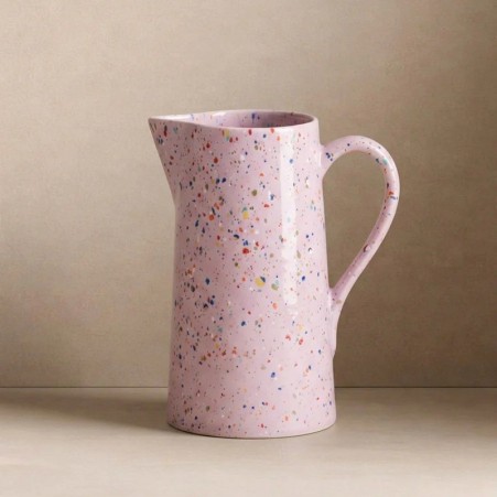 Pichet en céramique - Lilas