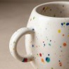 Tasse 90ml - Blanc moucheté