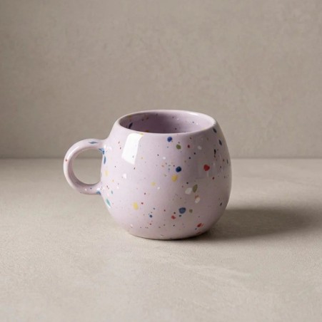 Tasse 90ml - Lilas moucheté - Egg back home