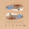 Barrettes motif léopard enfant - Luciole et Petit Pois