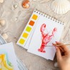 Travel Book Air Marin – Carnet aquarelle nomade | La Petite Épicerie