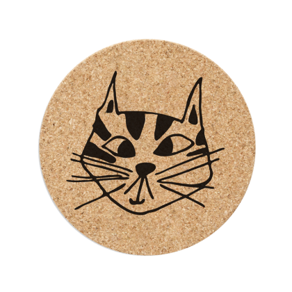 Dessous de plat - Chat - Helen b