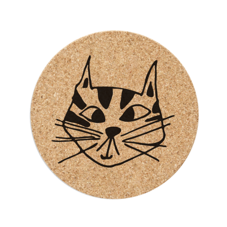 Dessous de plat - Chat - Helen b