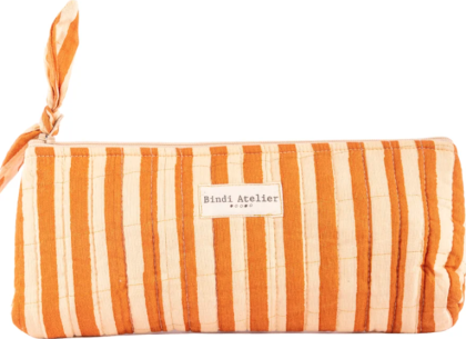 Trousse À Crayons - Stripes Cream
