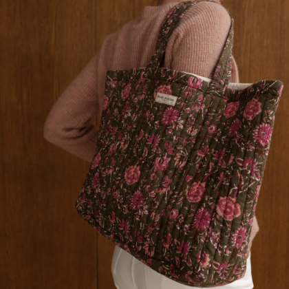 Sac Cabas - Goa Khaki - Bindi Atelier