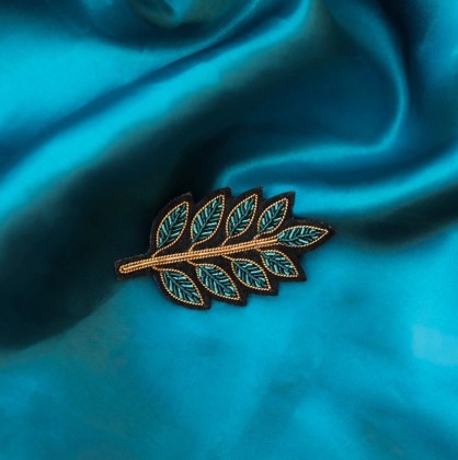Broche - Feuillage - Malicieuse