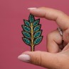 Broche - Feuillage - Malicieuse