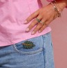 Broche - Feuillage - Malicieuse