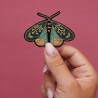 Broche - Papillon de nuit - Malicieuse