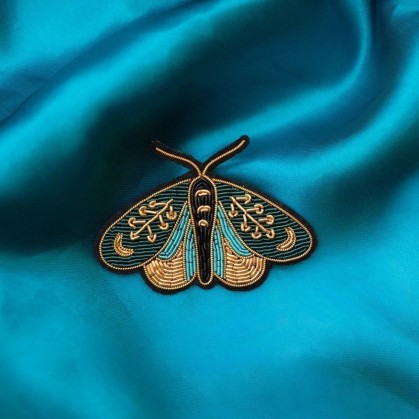 Broche - Papillon de nuit - Malicieuse