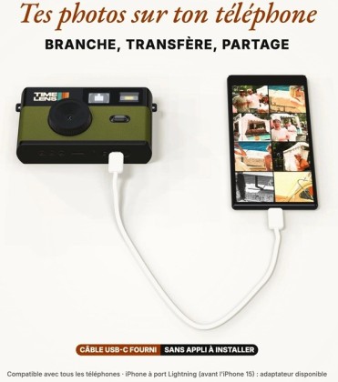 Appareil photos - Kaki - Timelens