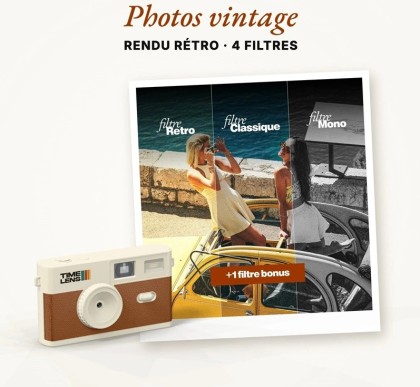 Appareil photos - Cream Brown - Timelens