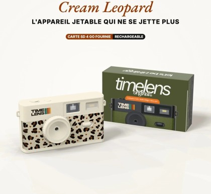 Appareil photos - Leopard cream - Timelens